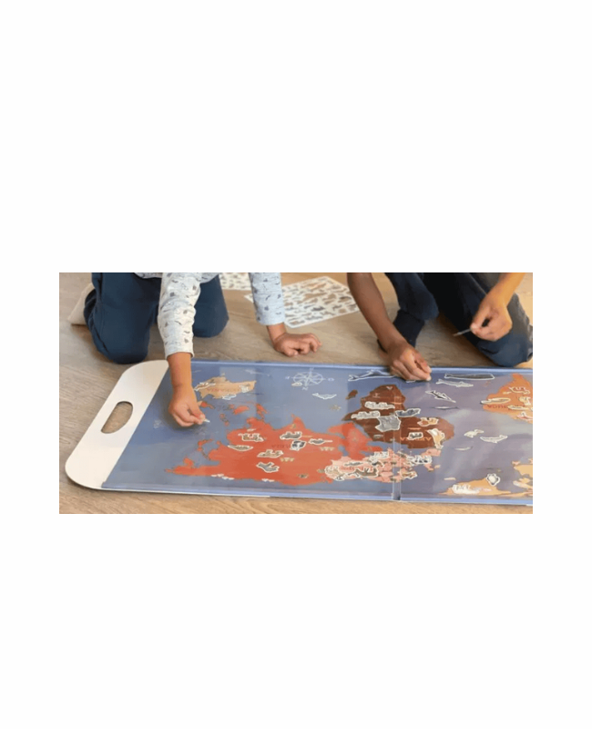 ANIMALI DEL MONDO. GIOCO MAGNETICO GIGANTE -EGMONT - immagine 3