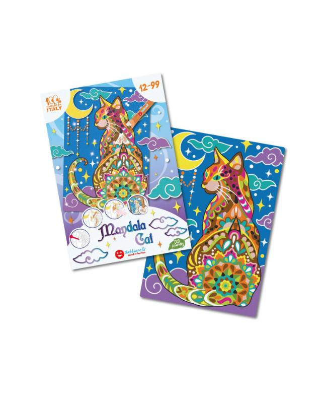 set-gatto-mandala-sabbiarelli